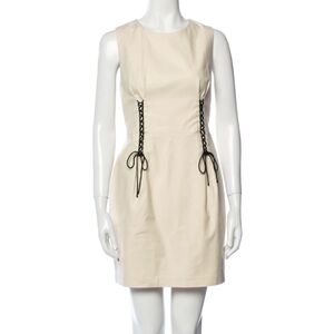 3.1 Phillip Lim Cream Mini Dress with Black Accents